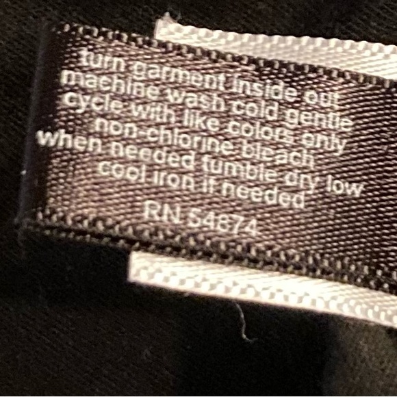 The Limited Black and Silver Strapless Top - Picture 6 of 6